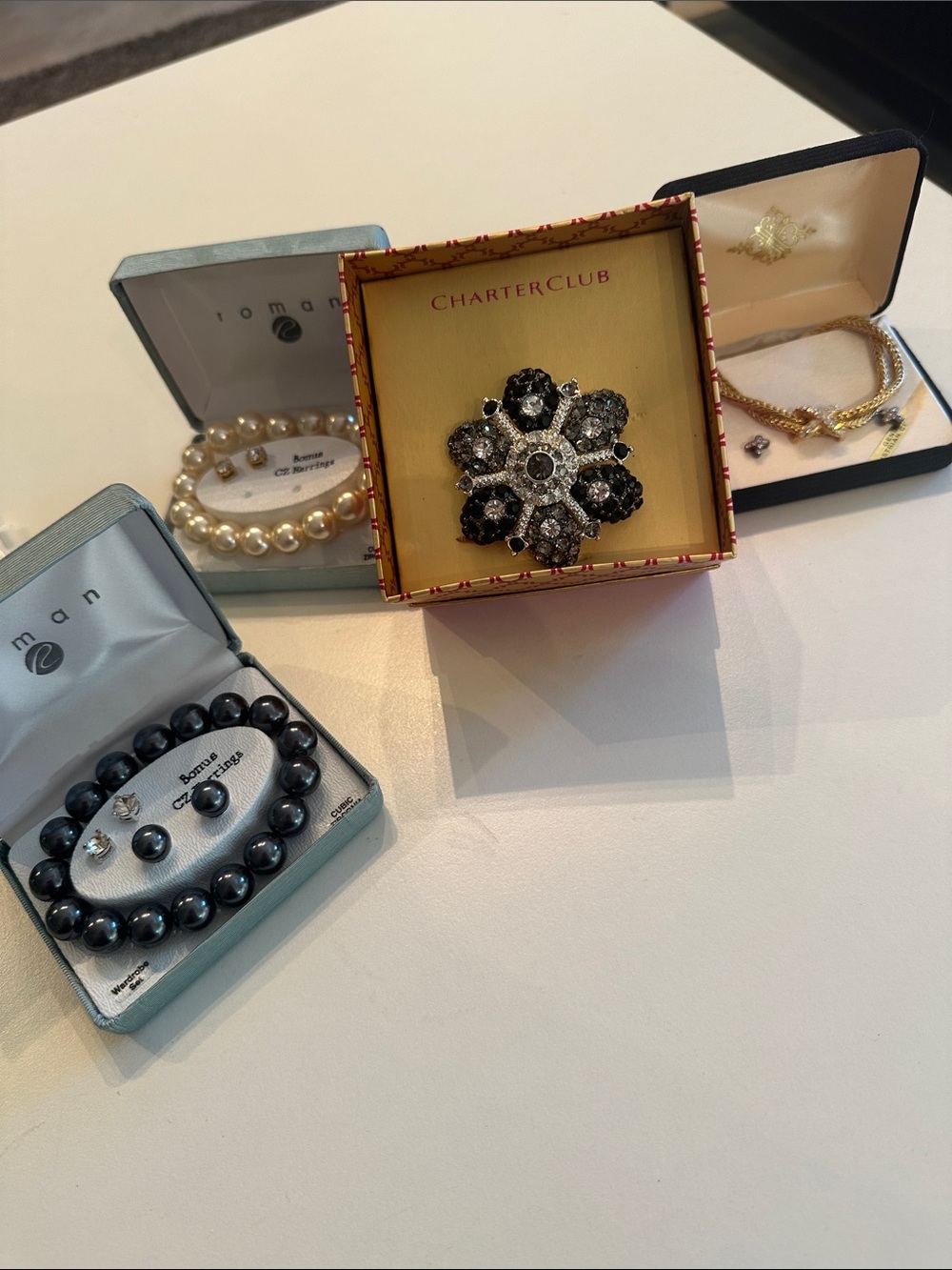 Boxed fashion jewelry